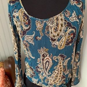 Lucky Brand Sheer Blouse Sz.XS SALE!